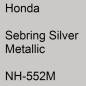 Preview: Honda, Sebring Silver Metallic, NH-552M.